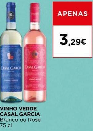 Vinho verde casal garcia