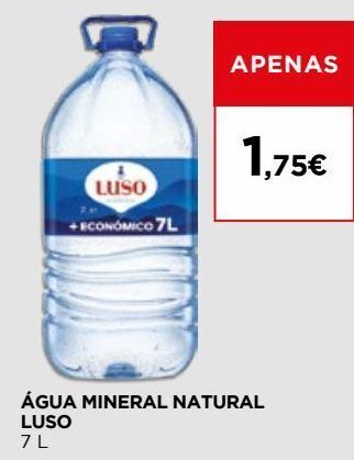 El Corte Inglés Água luso promoção