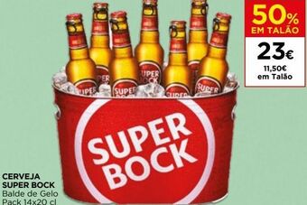 El Corte Inglés Cerveja super bock promoção