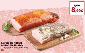 El Corte Inglés Lombo de porco promoção