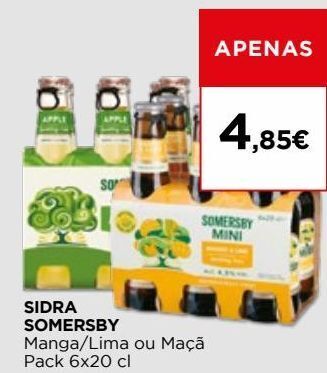 El Corte Inglés Sidra somersby promoção