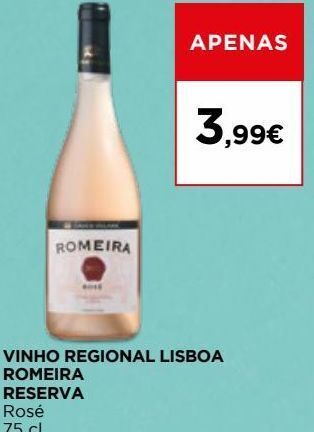 El Corte Inglés Vinho rosé promoção