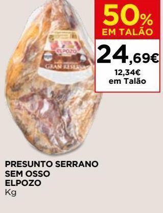 El Corte Inglés Presunto espanhol elpozo promoção