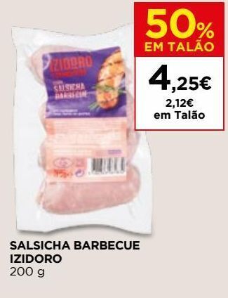 El Corte Inglés Salsicha izidoro promoção
