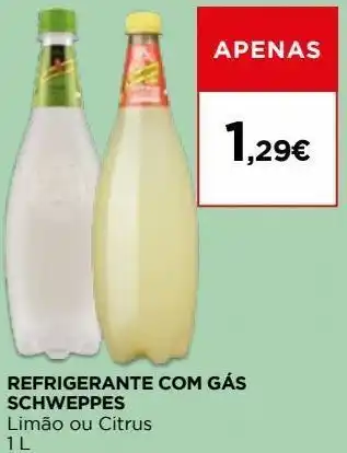 El Corte Inglés Refrigerante de limão schweppes promoção