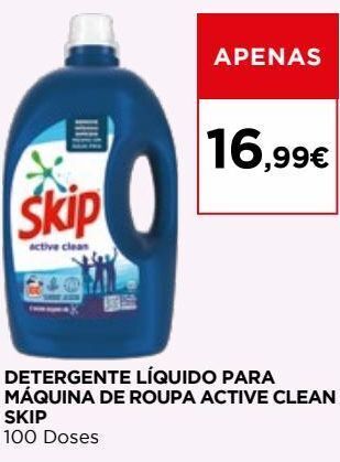 El Corte Inglés Detergente líquido skip promoção