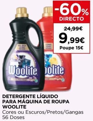 El Corte Inglés Detergente líquido woolite promoção