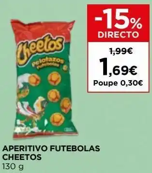 El Corte Inglés Snacks cheetos promoção