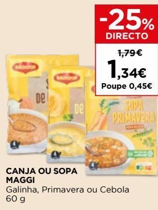 El Corte Inglés Canja de galinha maggi promoção