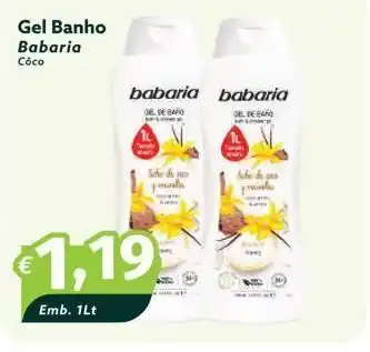 Gel de banho babaria