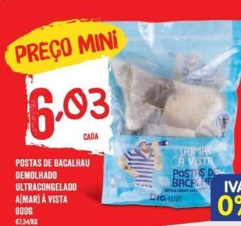 Minipreço Bacalhau promoção