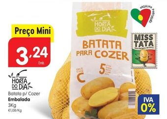 Minipreço Batatas promoção