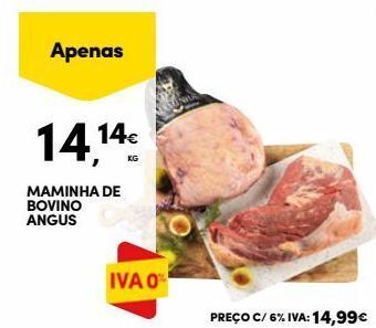 Continente Bom dia Carne bovina promoção