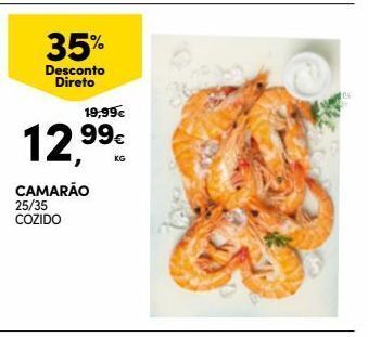 Continente Bom dia Camarão cozido promoção