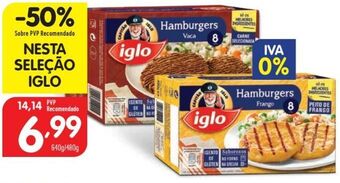 Minipreço Hambúrguer iglo promoção