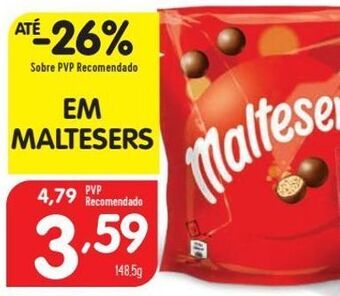 Minipreço Chocolates maltesers promoção