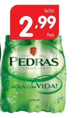 Minipreço Água pedras salgadas promoção