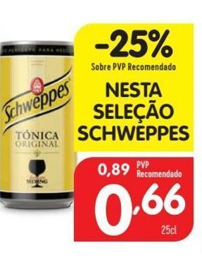 Refrescos schweppes