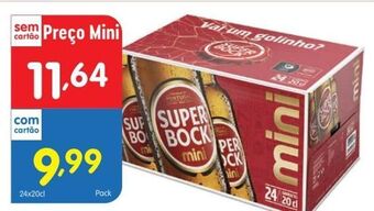 Minipreço Cerveja super bock promoção