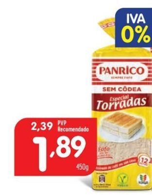 Minipreço Pão sem casca panrico promoção