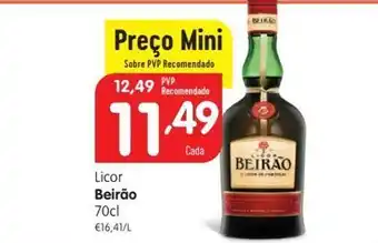 Minipreço Licor beirão promoção