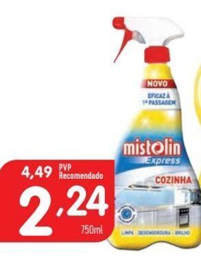 Minipreço Limpadores mistolin promoção