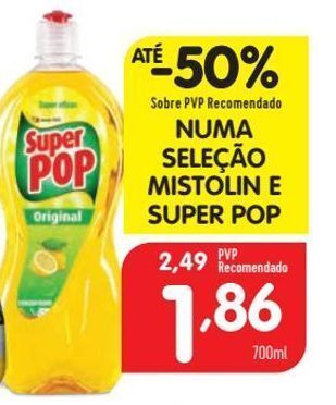 Minipreço Detergente lavalouça super pop promoção