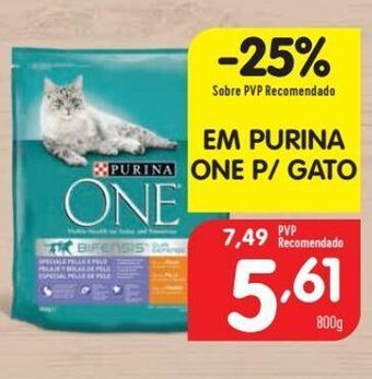 Minipreço Ração para gatos purinaone promoção