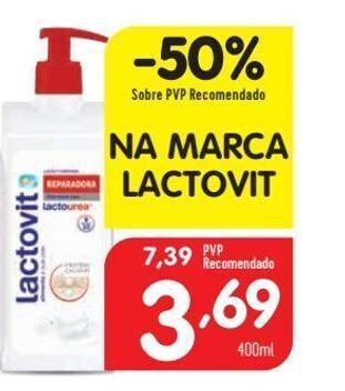 Minipreço Creme hidratante lactovit promoção