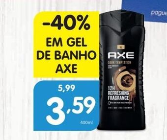 Minipreço Gel de banho axe promoção