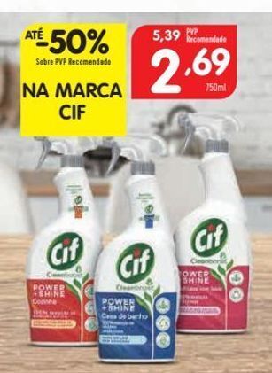 Minipreço Limpadores cif promoção