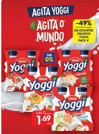 Minipreço Iogurte yoggi promoção
