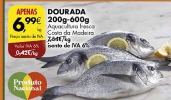 Pingo Doce Dourada promoção