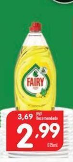 Minipreço Detergente lavalouça fairy promoção