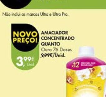 Pingo Doce Amaciador quanto promoção