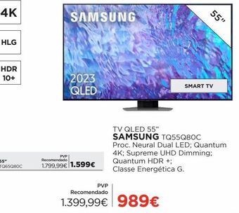 El Corte Inglés Smart tv samsung promoção