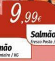 Miranda Supermercados Salmão promoção
