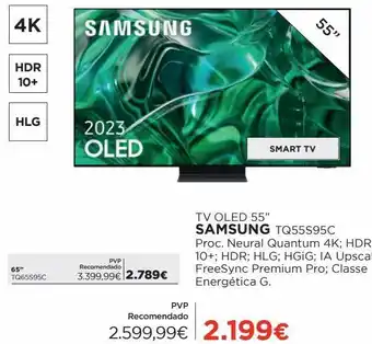 El Corte Inglés Smart tv samsung promoção