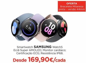 El Corte Inglés Smartwatch samsung promoção