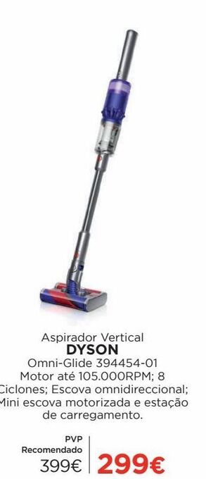 El Corte Inglés Aspirador vertical dyson promoção