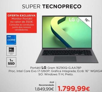 El Corte Inglés Notebook lg promoção