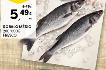 Robalo Médio 200-600g Fresco