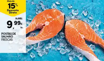 Continente Bom dia Postas de Salmão promoção