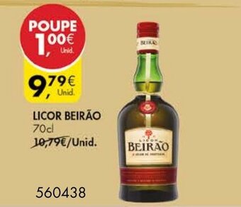 Pingo Doce Licor Beirão 70cl promoção