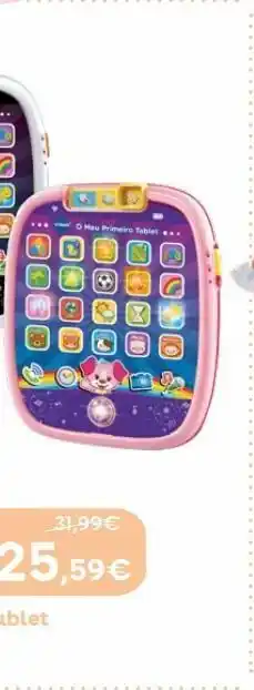 Vtech - o meu primeiro tablet cor-de-rosa