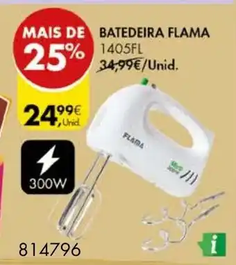 Pingo Doce Batedeira Flama 1405FL promoção