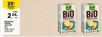 Bolacha Maria Gullón Bio 350g