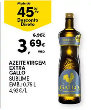Azeite Virgem Extra Gallo 0,75cl
