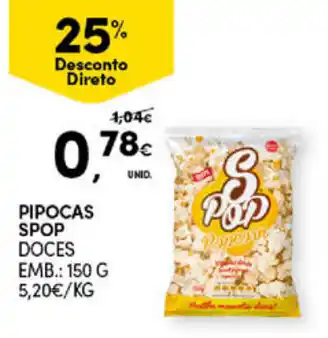 Continente Bom dia Pipocas Spop 150g promoção