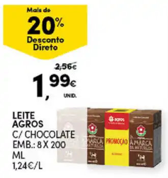 Leite Agros 8x200ml